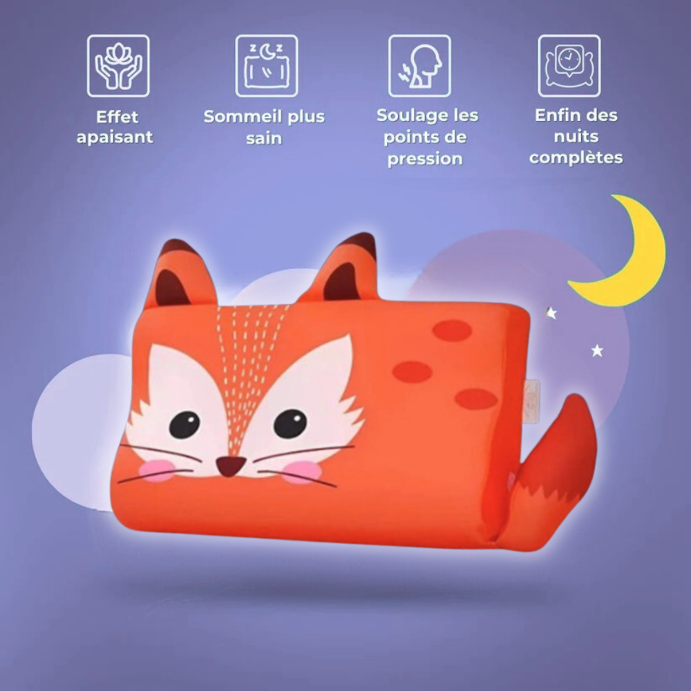 Oreiller apaisant enfant pour un sommeil calme