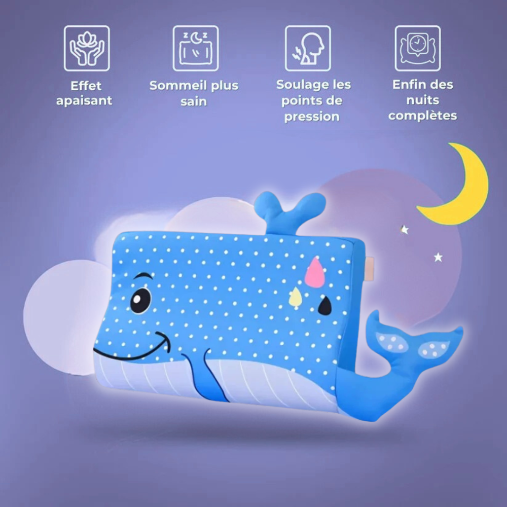 Oreiller apaisant enfant pour un sommeil calme