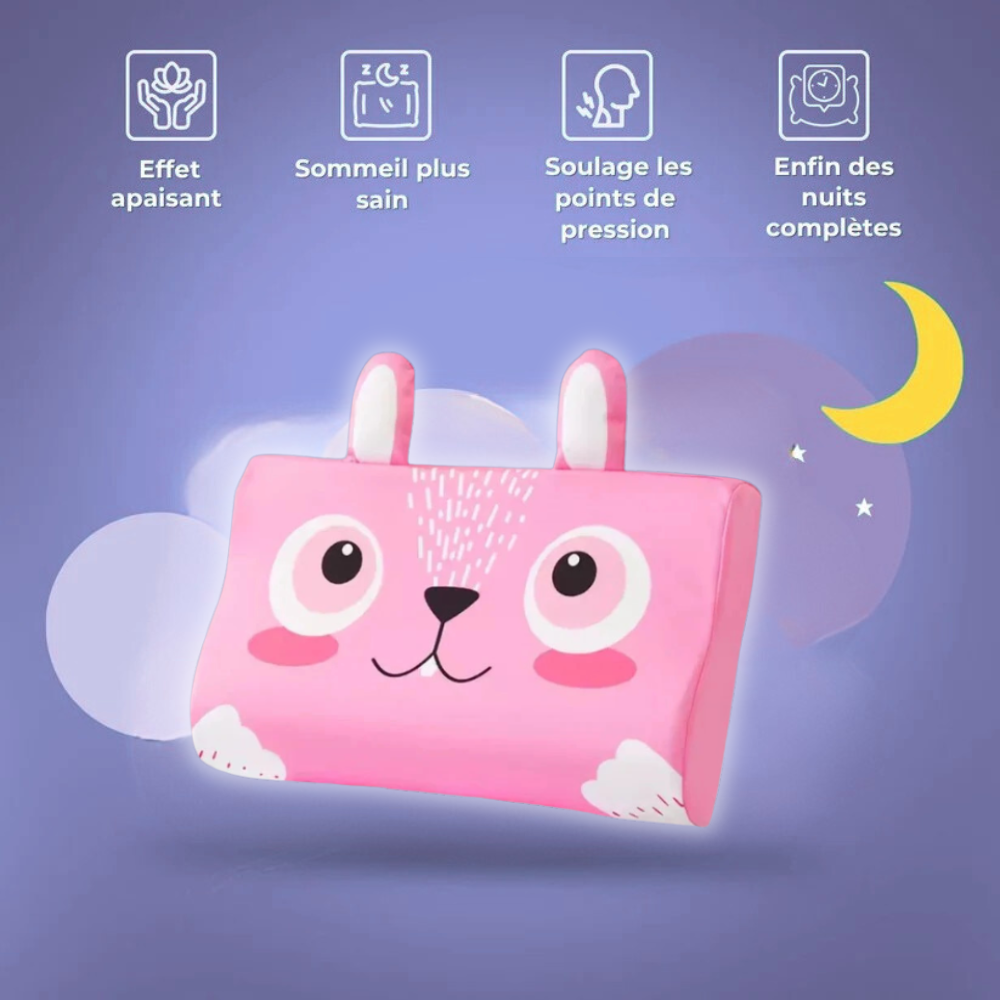 Oreiller apaisant enfant pour un sommeil calme