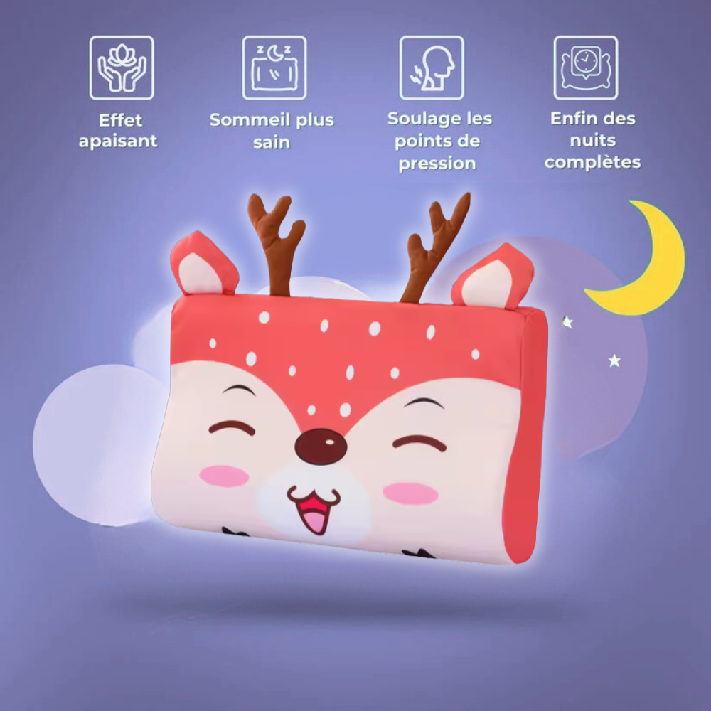 Oreiller apaisant enfant pour un sommeil calme
