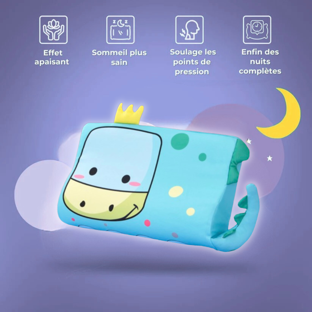 Oreiller apaisant enfant pour un sommeil calme