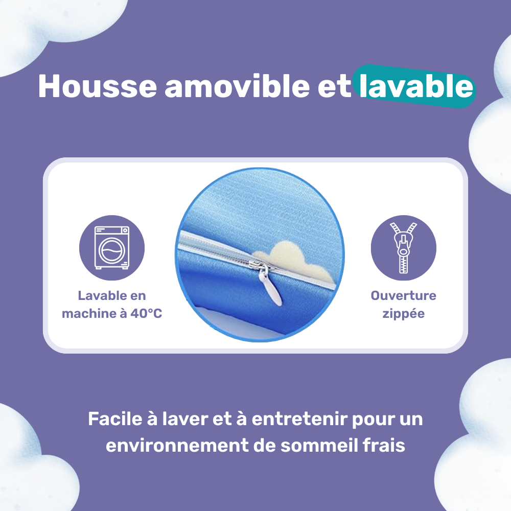 Oreiller apaisant enfant pour un sommeil calme