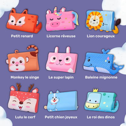 Oreiller apaisant enfant pour un sommeil calme